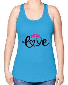 Love Style Style 1073# - nurse -Racerback Tank