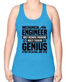 Mechanical engineer Style 1090# - engineer -Racerback Tank