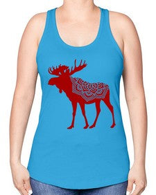MooseMandala 940# - mandala -Racerback Tank