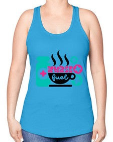 Nurse Fuel Style Style 1155# - nurse -Racerback Tank