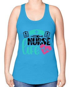 Nurse Life Style Style 1174# - nurse -Racerback Tank