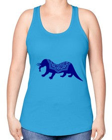 OtterMandala 973# - mandala -Racerback Tank