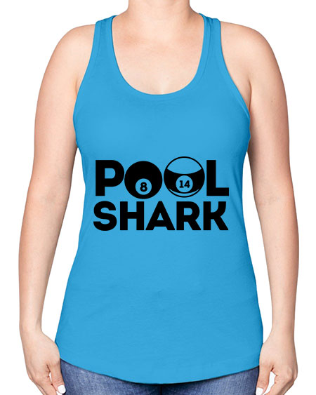 Pool shark 566# - billards -Racerback Tank