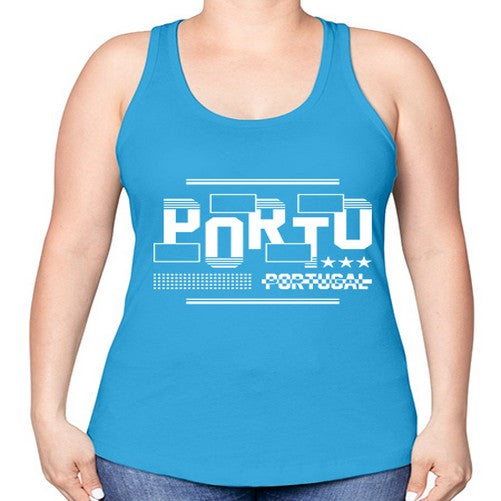 Porto 1683# - cities -Racerback Tank