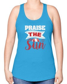 Praise the sun 41# - video games -Racerback Tank