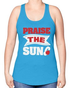 Praise the sun 42# - video games -Racerback Tank