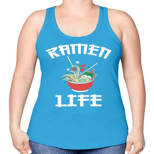 Ramen Noodle Anime Ramen Life 281# - anime -Racerback Tank