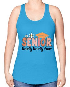 Senior twenty twenty four 867# - twelfth grade -Racerback Tank