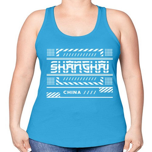 Shanghai 1826# - cities -Racerback Tank