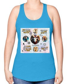 Straight Aries 469# - aries -Racerback Tank
