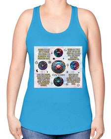 Straight Cancer 470# - cancer -Racerback Tank