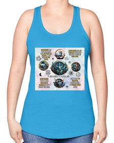Straight Saggitarius 476# - sagittarius -Racerback Tank
