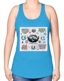 Straight pisces 475# - pisces -Racerback Tank