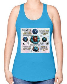 Straight scorpio 477# - scorpio -Racerback Tank