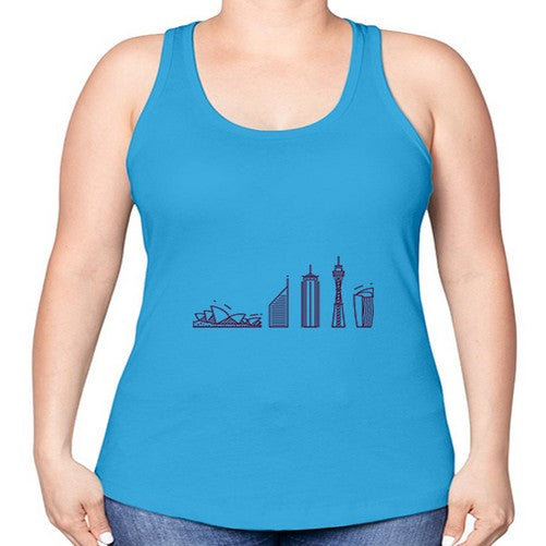 Sydney 1918# - cities -Racerback Tank