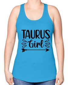 Taurus girl 500# - taurus -Racerback Tank