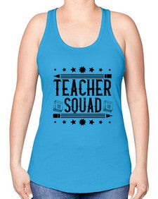 Teacher squad Style 1463# - teacher -Racerback Tank