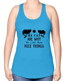 The Cats Style 118# - cats -Racerback Tank