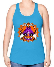 The super egg 253# - cartoon general -Racerback Tank