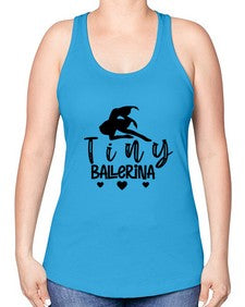 Tiny ballerina 203# - ballet -Racerback Tank