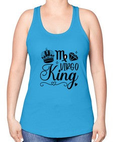 Virgo king 537# - virgo -Racerback Tank