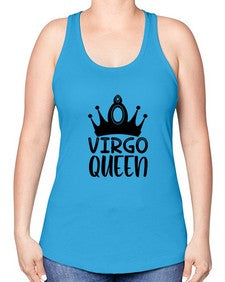 Virgo queen 539# - virgo -Racerback Tank