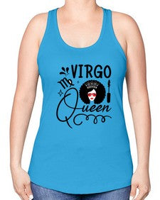 Virgo queen 541# - virgo -Racerback Tank