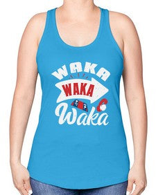 Waka Waka Waka 50# - video games -Racerback Tank