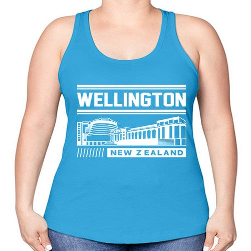 Wellington 2116# - cities -Racerback Tank