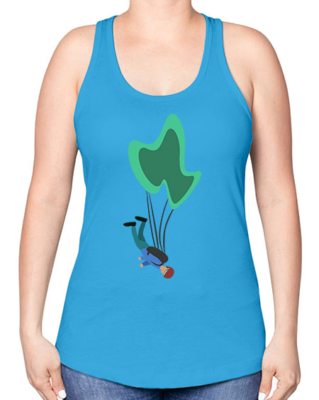 all in one 12# - parachute -Racerback Tank