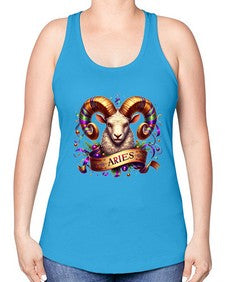 aries 136# - aries -Racerback Tank