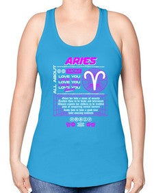 aries 138# - aries -Racerback Tank