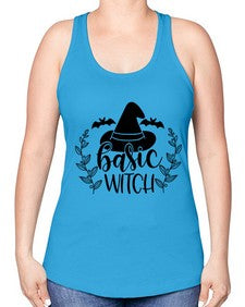 basic witch 50# - witch -Racerback Tank