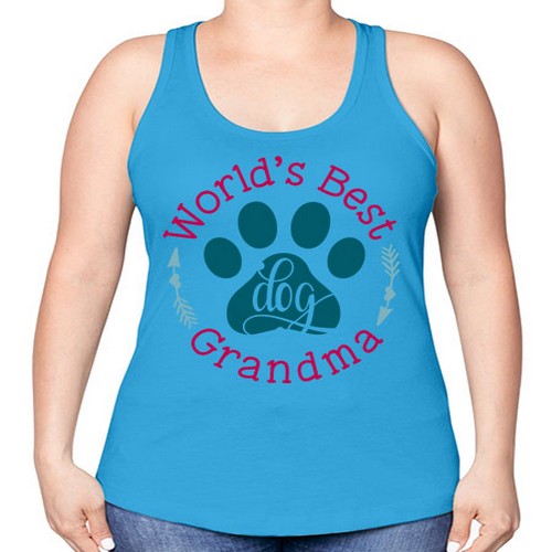 bestdoggma 57# - dogs -Racerback Tank