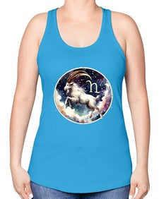 capricorn 211# - capricorn -Racerback Tank