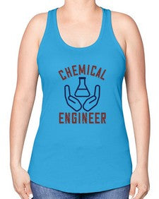 chemical engineer Style 86# - engineer -Racerback Tank