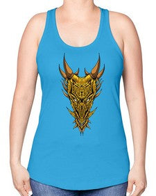 dragon 172# - dragon -Racerback Tank