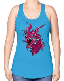 dragon 177# - dragon -Racerback Tank