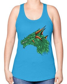 dragon 180# - dragon -Racerback Tank