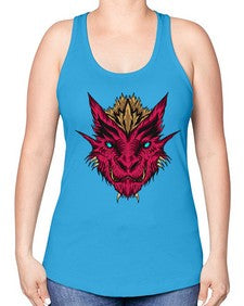 dragon 182# - dragon -Racerback Tank