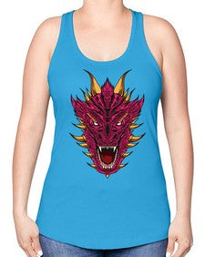 dragon 194# - dragon -Racerback Tank