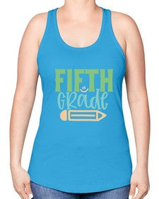fifth grade 59# - fifth grade -Racerback Tank
