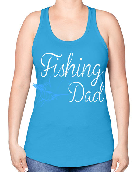 fishing 22# - shark-fish -Racerback Tank
