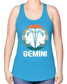 gemini 236# - gemini -Racerback Tank