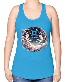 gemini 248# - gemini -Racerback Tank