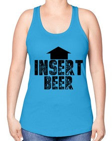 insert beer 1203# - beer -Racerback Tank