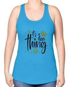 its a Leo thing 267# - leo -Racerback Tank