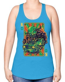 kasusboy king of kings 696# - art pop art -Racerback Tank
