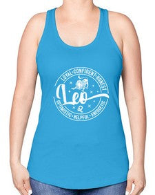 leo 286# - leo -Racerback Tank