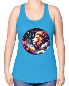 leo 301# - leo -Racerback Tank